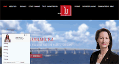 Desktop Screenshot of pizzolatolaw.com